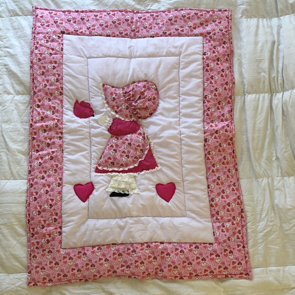 Handmade Baby Girl Quilt